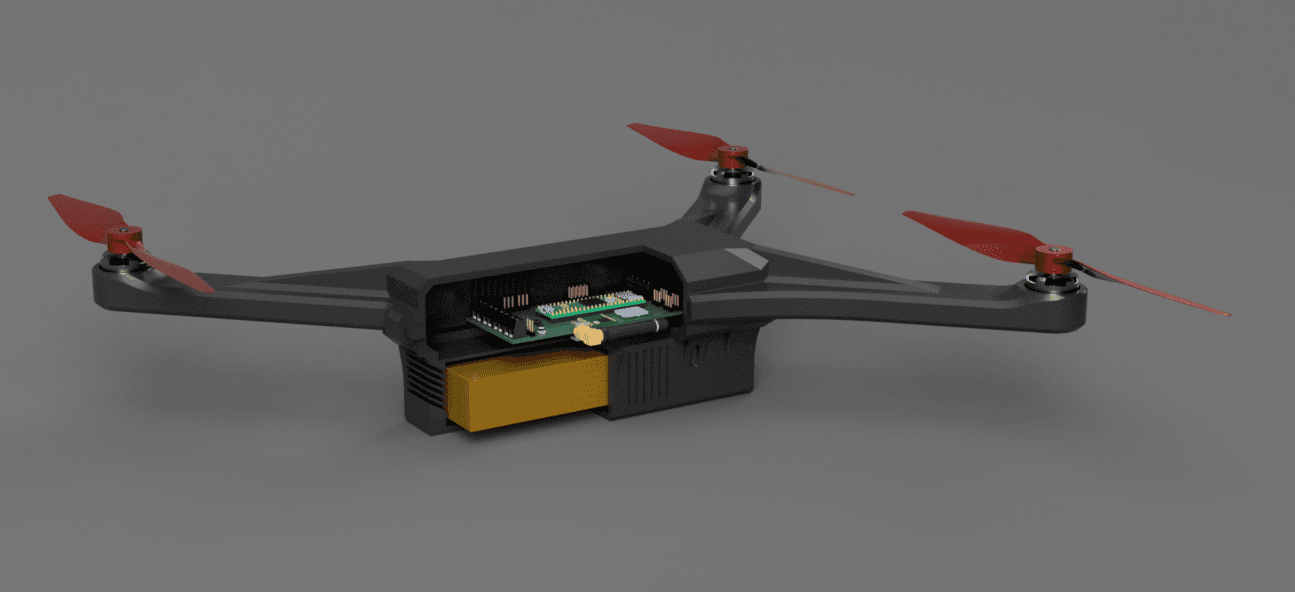 Custom Quadcopter and Flight Computer thumbnail 3