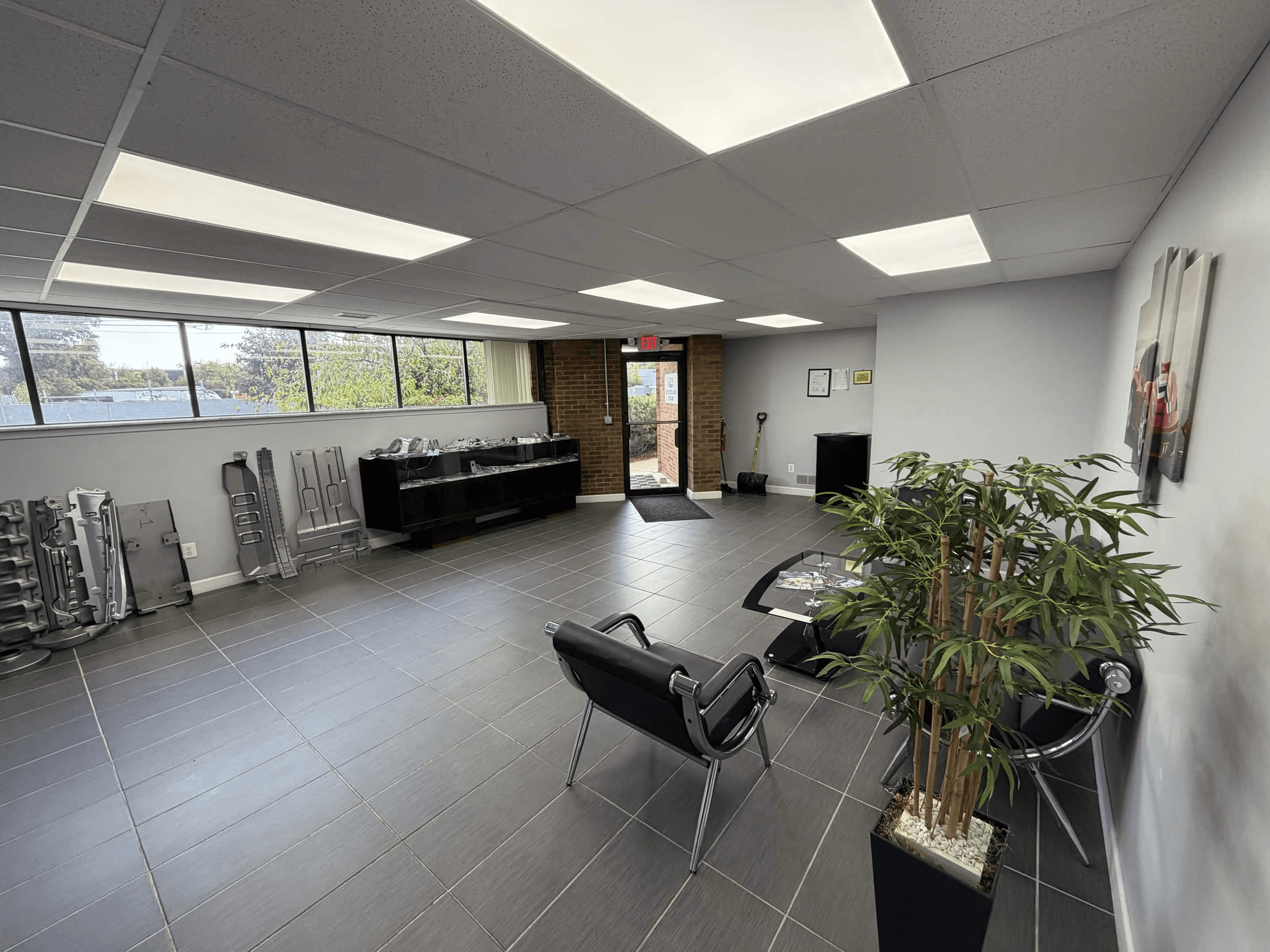 Lobby at Axion Systems' primary Warren location